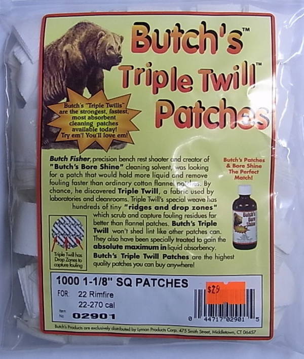 Butchs Patches 2 1/4" Square